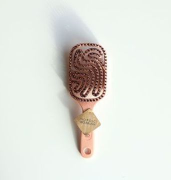 Nordic Bio Brush m. Naturhår lys rosa